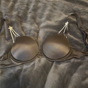 Victoria's Secret Black Bra with Silver Accents
